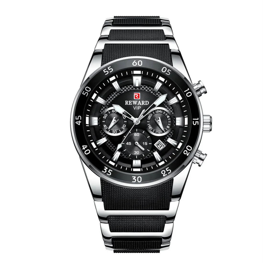 REWARD Big Dial Mens Watches | Top Luxury Brand Sport Waterproof Watch