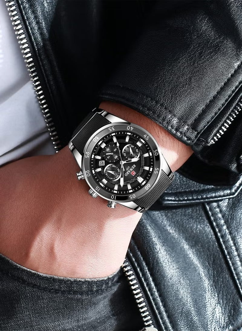 REWARD Big Dial Mens Watches | Top Luxury Brand Sport Waterproof Watch