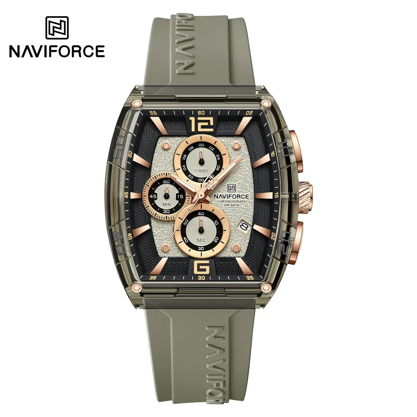 NAVIFORCE 6101™ Luxury Men's Quartz Watch